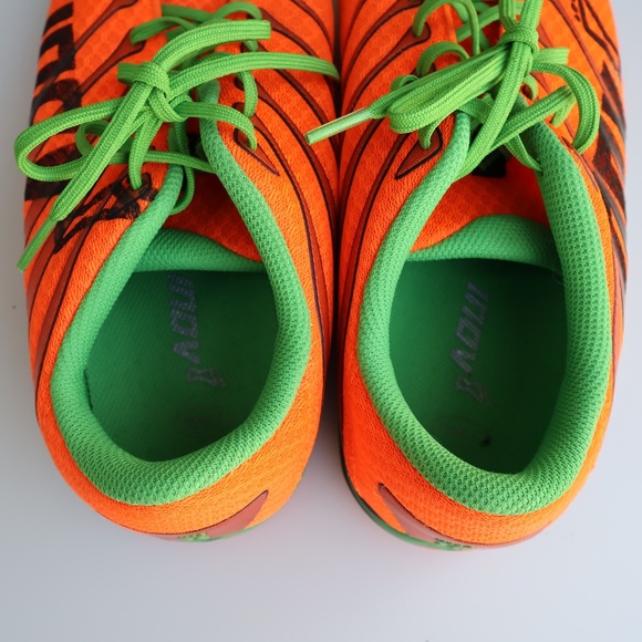 Inov-8 F-Lite 252 Cross Training Shoes Men’s 10.5 Orange Green - Picture 8 of 9